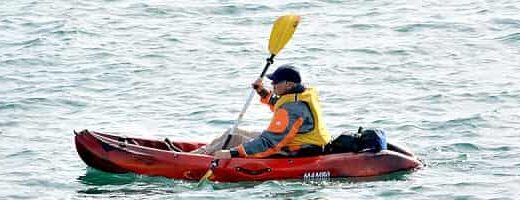 Hvordan kommer du i gang med kajakk padling? – illustrasjon