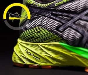Asics noosa FF 2 &ndash; joggesko med n&oslash;ytral pronasjon &ndash; illustrasjon 2